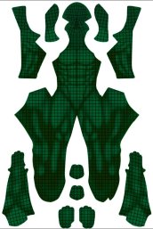 S-guy Far from Home | Mysterio Printed Spandex Lycra Costume with Muscle Shadings
