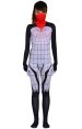 Silk Spider | Printed Silk Spider Woman Spandex Lycra Bodysuit with 3D Muscle Shades