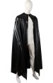 Single Layered Fake Leather Black B-guy Cape