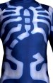 Skeleton Costume | Printed Spandex Lycra Zentai Costume with 3D Shadings