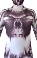 Skull and Month Printed Halloween Zentai Suit | Original