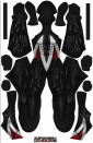 Spawn Printed Spandex Lycra Costume