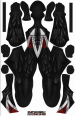 Spawn Printed Spandex Lycra Costume