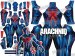 SPIDER-MAN 2099 FEMALE Printed Dye-Sub Superhero Costume