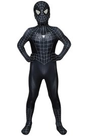 Spider-Man 3 Eddie Brock Venom Printed Costume for Kid