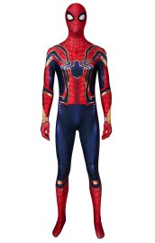 Spider-Man Far From Home Iron Spider Printed Spandex Lycra Costume
