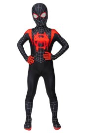 Spider-Man Into the Spider-Verse Miles Morales Costume for Kid