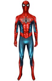 Spider-Man PS4 Armour-MK IV Printed Spandex Lycra Costume