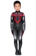Spider Man PS5 Miles Morales Printed Spandex Lycra Costume for Kid