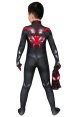Spider Man PS5 Miles Morales Printed Spandex Lycra Costume for Kid
