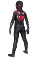 Spider Man PS5 Miles Morales Printed Spandex Lycra Costume for Kid