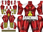 SPIDER-WOMAN Dye-Sub Printed Spandex Lycra Costume