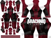 SPIDEY-POOL Dye-Sub Spandex Lycra S-guy Costume