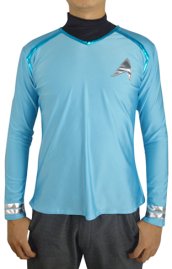 Star Trek Baby Blue 2 Piece Top