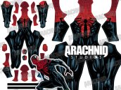 SUPERIOR SPIDER-MAN Dye-Sub Printed Superhero Costume