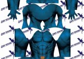 Superman Lives V2 Printed Spandex Lycra Costume