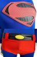 Superman Spandex Lycra Costume with Chest Symbol and Cape with Symbol