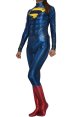 Superman Sub-Dye Spandex Lycra Costume with Rubber Chest Symbols