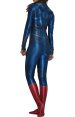 Superman Sub-Dye Spandex Lycra Costume with Rubber Chest Symbols