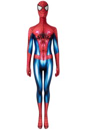 The Amazing Spider-man 2 Peter Parker Printed Spandex Lycra Costume