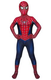 The Amazing Spider-Man 2 Printed Spandex Lycra Costume for Kid