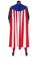 The Boys Homelander Printed Spandex Lycra Costume with Cape