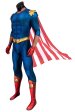 The Boys Homelander Printed Spandex Lycra Costume with Cape