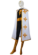 The Flash Costume | Black White and Gold Bodysuit with Cape
