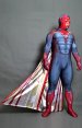 The Vision AOU Printed Spandex Lycra Costume with Cape