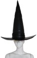 Theodora Costume | Black Shiny Metallic Spandex Lycra Dress with Hat