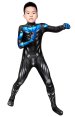 Titans Nightwing Printed Spandex Lycra Costume for Kid
