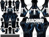 TODD MCFARLANE VENOM Dye-Sub Spandex Lycra S-guy Costume