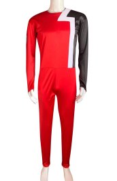 Tokusou Sentai Dekaranger Red Spandex Lycra Costume