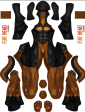 Toon Doberman Printed Spandex Lycra Costume
