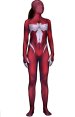 Ultimate Spider-Woman Printed Spandex Lycra Bodysuit with 3D Muscle Shades