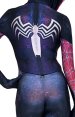 Venom Gwen Printed Spandex Lycra Costume with 3D Shading