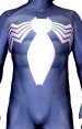 Venom S-guy Printed Spandex Zentai Bodysuit with 3D Muscle Shades | Lighter