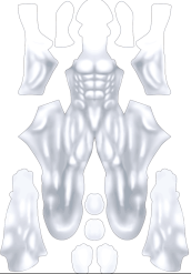 White Muscle Printed Spandex Lycra Bodysuit