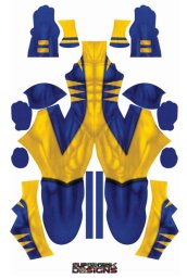 Wolverine Arm Edit Dye-Sub Spandex Lycra Costume