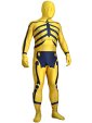 Yellow and Dark Blue Skeleton Printed Zentai Suit Yellow and Dark Blue Skeleton Printed Zentai Suit