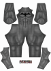 Young Justice B-guy Printed Spandex Lycra Costume