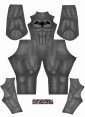 Young Justice B-guy Printed Spandex Lycra Costume