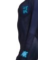 Zero Suit Samus Black Printed Spandex Lycra Bodysuit
